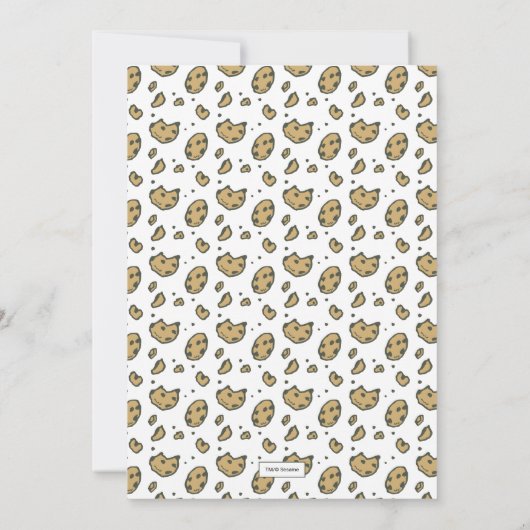 Koekjesmonster | One Tough Cookie Verjaardag Kaart (Achterkant)