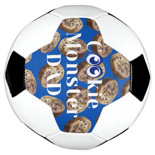 Koekjesmonster Pap Voetbal (Gedraaid)