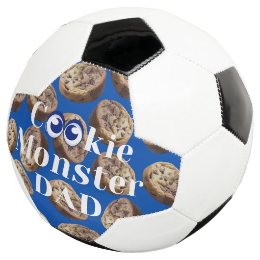 Koekjesmonster Pap Voetbal (Drie kwart)