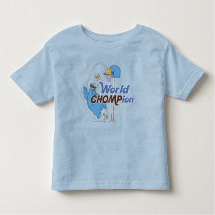 Koekjesmonster   Schieten basketbalhoepels Kinder Shirts