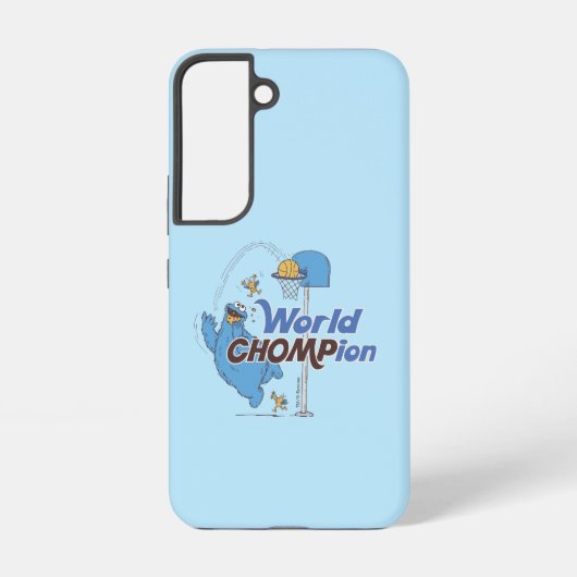 Koekjesmonster | Schieten basketbalhoepels Samsung Galaxy Hoesje (Achterkant)