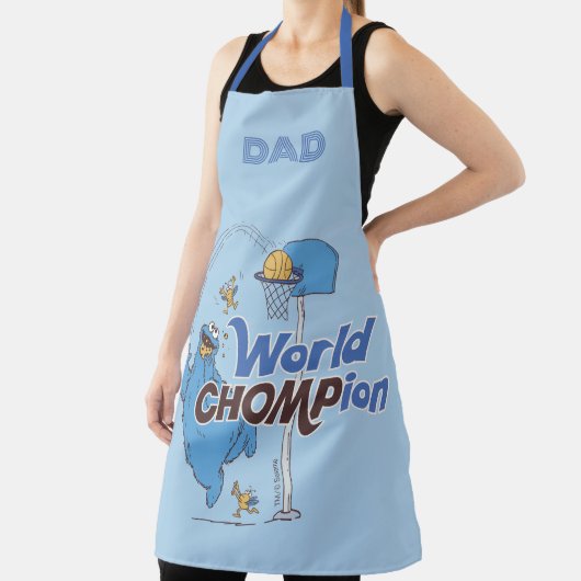 Koekjesmonster | Schieten basketbalhoepels Schort (Insitu)