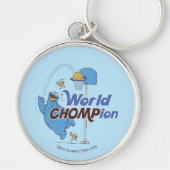 Koekjesmonster | Schieten basketbalhoepels Sleutelhanger (Voorkant)