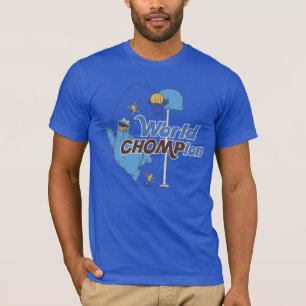 Koekjesmonster   Schieten basketbalhoepels T-shirt