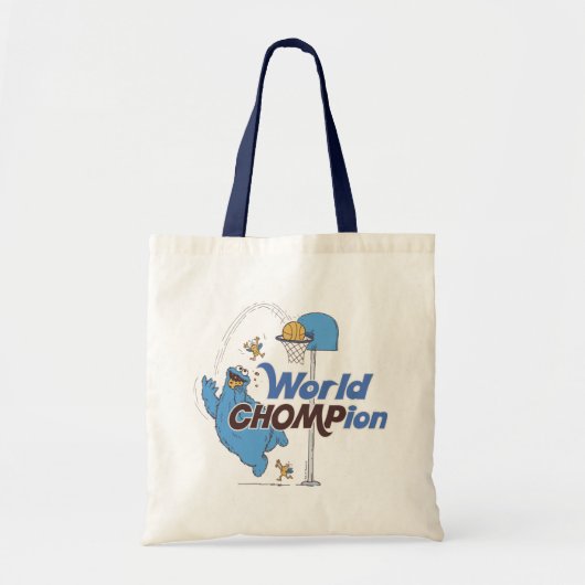Koekjesmonster | Schieten basketbalhoepels Tote Bag (Voorkant)