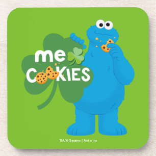 Koekjesmonster Shamrock Love Bier Onderzetter