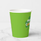 Koekjesmonster | Shamrock Love Papieren Bekers (Voorkant)