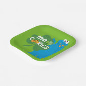 Koekjesmonster | Shamrock Love Papieren Bordje (Gebogen)