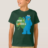 Koekjesmonster | Shamrock Love T-shirt (Voorkant)
