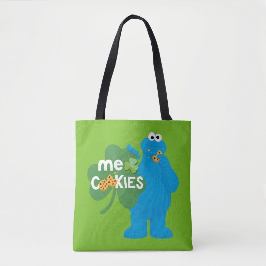 Koekjesmonster | Shamrock Love Tote Bag (Voorkant)
