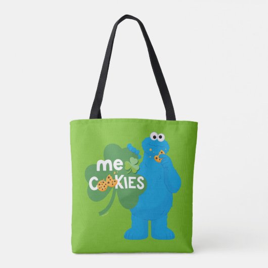 Koekjesmonster | Shamrock Love Tote Bag (Achterkant)