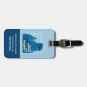 Koekjesmonster | Spreid vriendelijkheid en gelach Bagagelabel (Voorkant horizontaal)