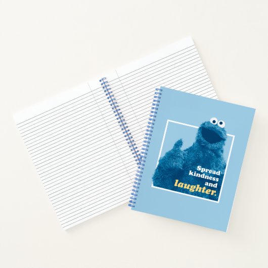 Koekjesmonster | Spreid vriendelijkheid en gelach Notitieboek (Binnen)