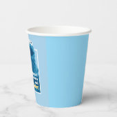 Koekjesmonster | Spreid vriendelijkheid en gelach Papieren Bekers (Achterkant)