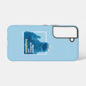 Koekjesmonster | Spreid vriendelijkheid en gelach Samsung Galaxy Hoesje (Achterkant horizontaal)