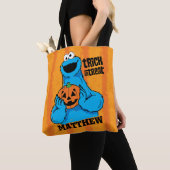 Koekjesmonster - Trick or treat | Jouw namen toevo Tote Bag (Dichtbij)