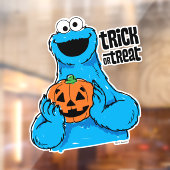 Koekjesmonster - Trick or treat Raamsticker (Vel 2)