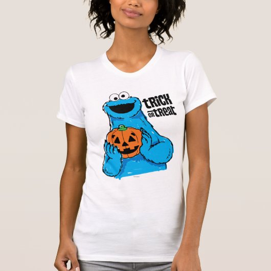 Koekjesmonster - Trick or treat T-shirt (Voorkant)
