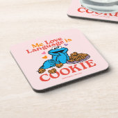 Koekjesmonster | Valentijnsdag-offerte Bier Onderzetter (Linkerzijde)