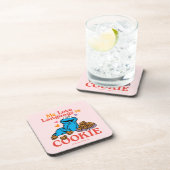 Koekjesmonster | Valentijnsdag-offerte Bier Onderzetter (Rechterzijde)
