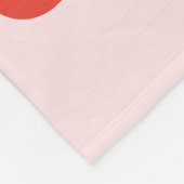 Koekjesmonster | Valentijnsdag-offerte Fleece Deken (Hoek)