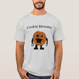 Koekjesmonster verlicht. t-shirt
