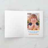 Koekjesmonster Voedsel Vrachtwagen Verjaardagscade Bedankkaart (Binnen)