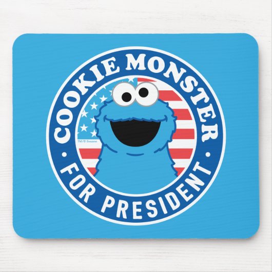 Koekjesmonster voor President Muismat (Voorkant)