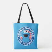 Koekjesmonster voor President Tote Bag (Achterkant)