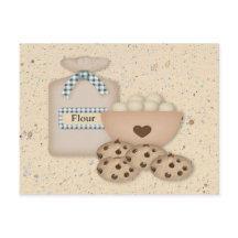 Koekjesontvangstkaart voor bakken