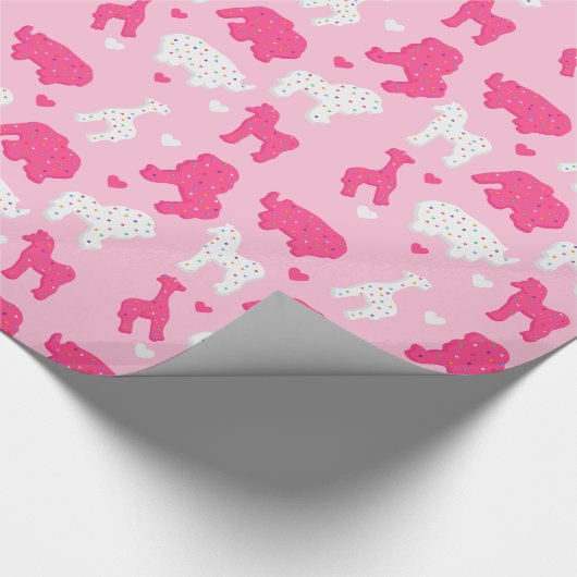 Koekjespapier voor diepvriesdieren cadeaupapier (Hoek)