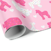 Koekjespapier voor diepvriesdieren cadeaupapier (Rol Hoek)