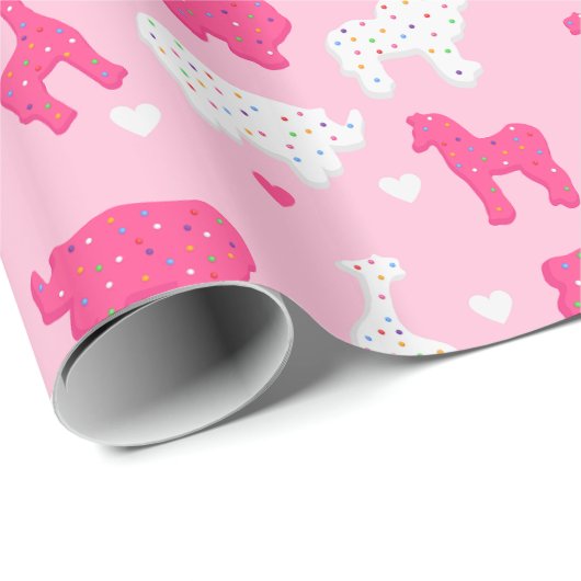 Koekjespapier voor diepvriesdieren cadeaupapier (Rol Hoek)