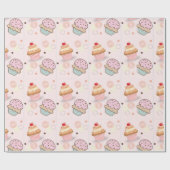 koekjespatroon cadeaupapier (Vlak)