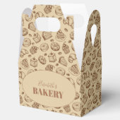 koekjespatroon naam gepersonaliseerd bedankdoosjes (Geopend)