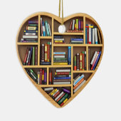 Koekjesplank Librarian Bookworm Writer Reader Keramisch Ornament (Rechts)