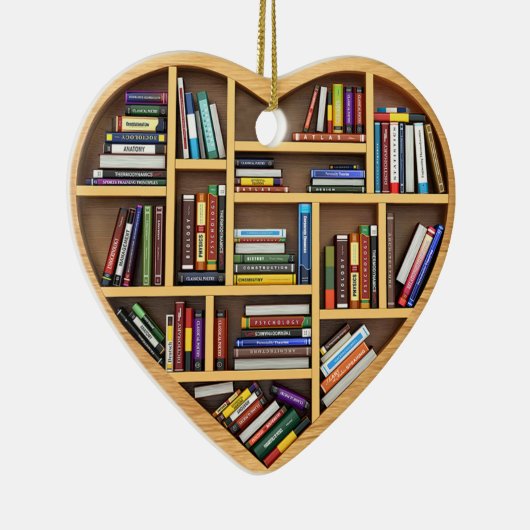 Koekjesplank Librarian Bookworm Writer Reader Keramisch Ornament (Rechts)