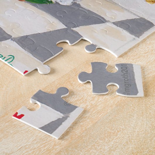 koekjespuzzel legpuzzel (Zijkant)