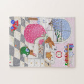 koekjespuzzel legpuzzel (Horizontaal)