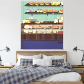 Koekjesteller Canvas Afdruk (Insitu (Slaapkamer))
