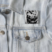 koekjestrap vierkante button 5,1 cm (In situ)