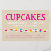 koekjesverkoop flyer (Voorkant)