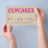 koekjesverkoop flyer (Hand)