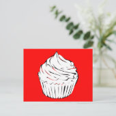 koekjesvlokken briefkaart (Staand voorkant)