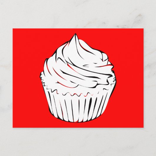 koekjesvlokken briefkaart (Voorkant)