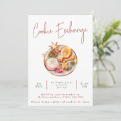 Koekjeswisselaar in Waterverf Kaart (Staand voorkant)