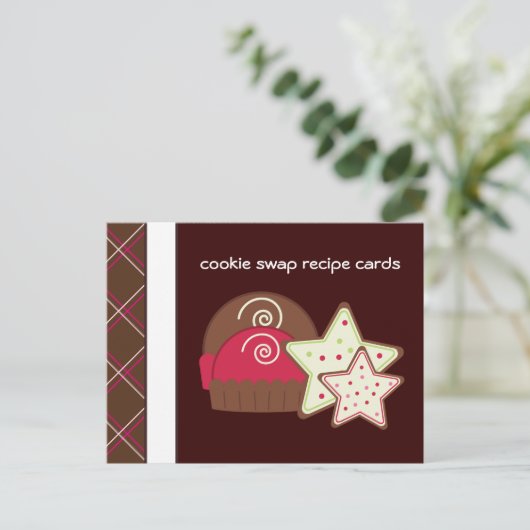 Koekjeswisselaar Ontvangen Kaarten (Staand voorkant)