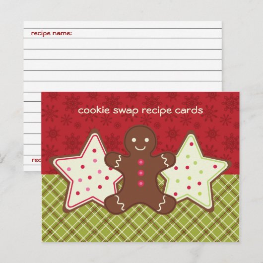 Koekjeswisselaar Ontvangen Kaarten (Voorkant / Achterkant)