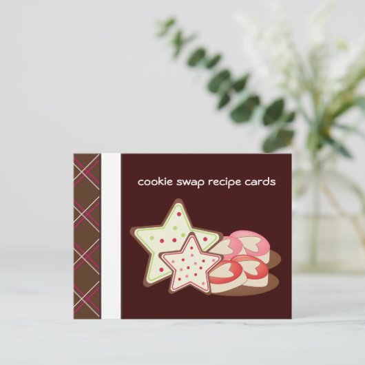 Koekjeswisselaar Ontvangen Kaarten (Staand voorkant)