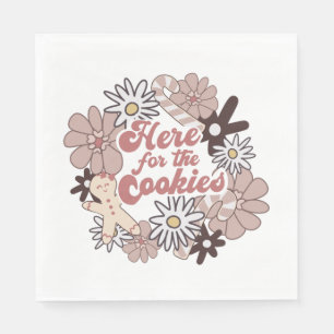 Koekjeswisselaar voor kerstmis servet